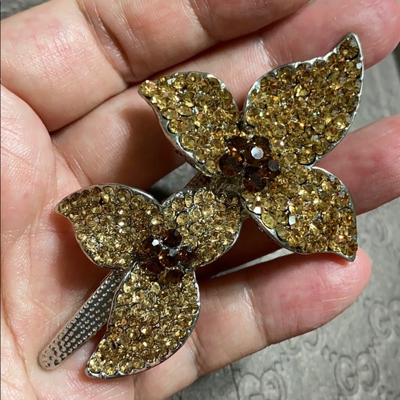 ?Swarovski?Crystal elements hair pin main image 10